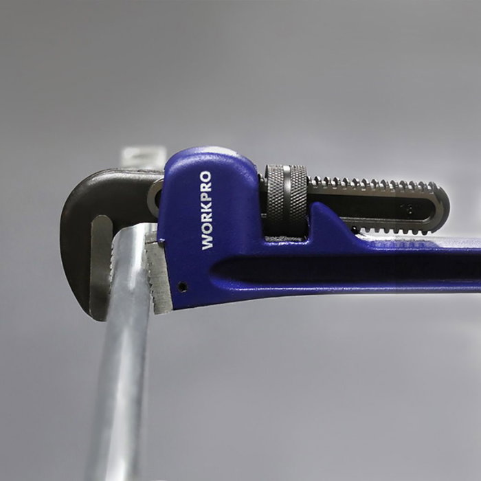 Workpro Llave de Grifa 450 mm (18") Azul