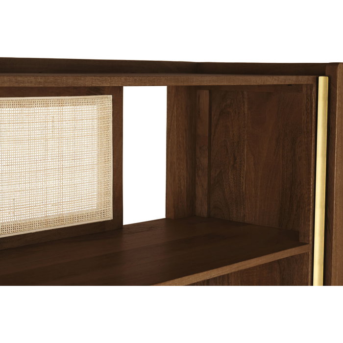 DKD Home Decor Estantería Mango Fibra 100x40x180 Natural DKD Home Decor Estantería Mango Fibra 100x40x180 Natural