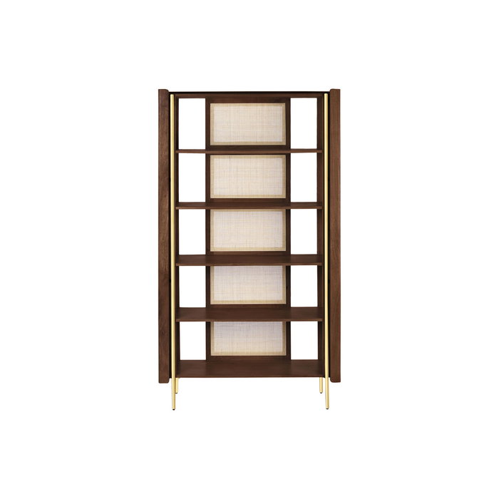 DKD Home Decor Estantería Mango Fibra 100x40x180 Natural DKD Home Decor Estantería Mango Fibra 100x40x180 Natural