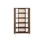 DKD Home Decor Estantería Mango Fibra 100x40x180 Natural