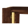 DKD Home Decor Estantería Mango Fibra 100x40x180 Natural