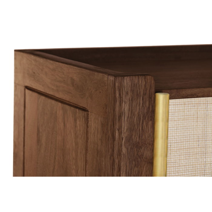DKD Home Decor Estantería Mango Fibra 100x40x180 Natural DKD Home Decor Estantería Mango Fibra 100x40x180 Natural