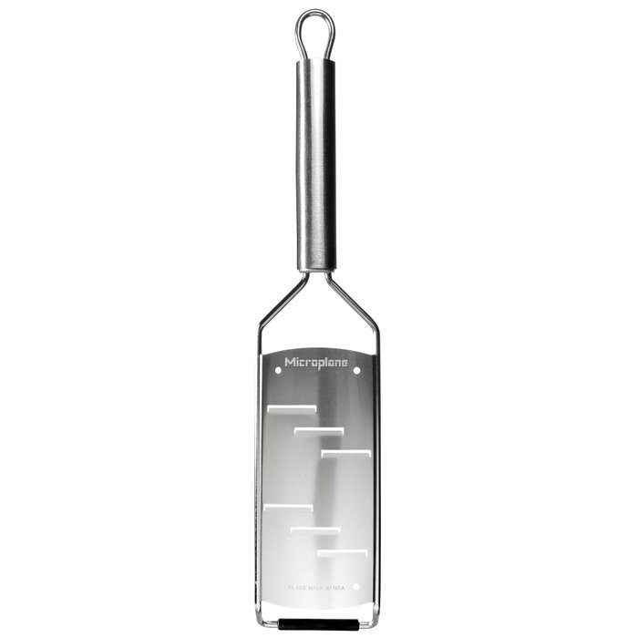 Microplane Professional Grater Large Shaver Stainless Steel en Negro / Plata