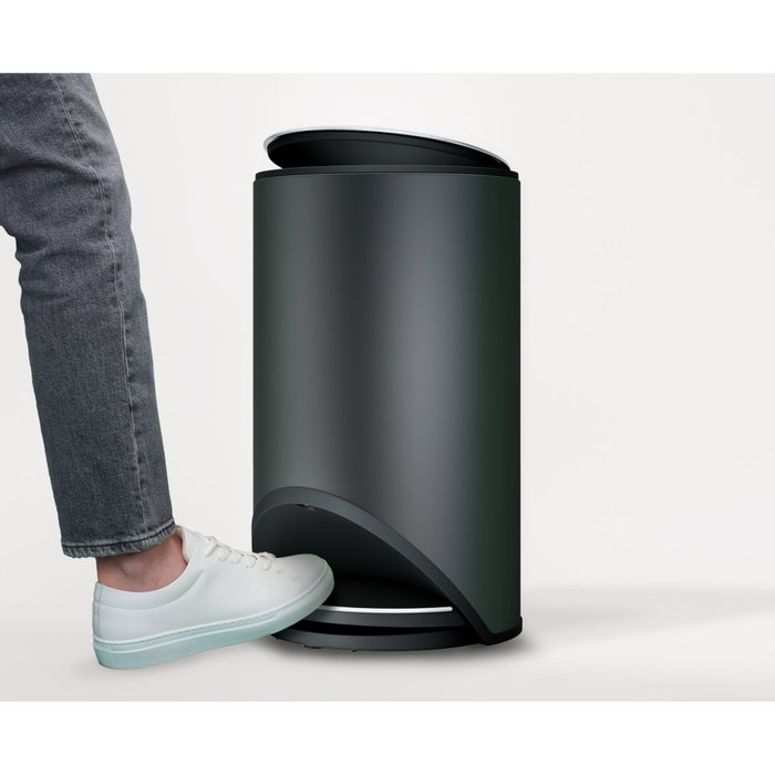 Joseph Joseph Arc Cubo de basura con pedal 10 l Negro Mate