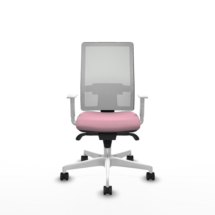 PIQUERAS Y CRESPO Silla de oficina Horna Rosa y Blanco PIQUERAS Y CRESPO Silla de oficina Horna Rosa y Blanco
