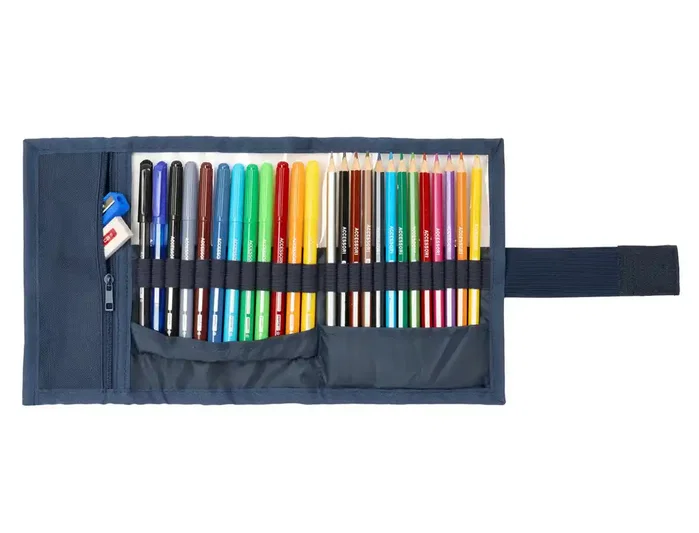 Safta Plumier Enrollable El Ganso Eclipse 27 Pcs.