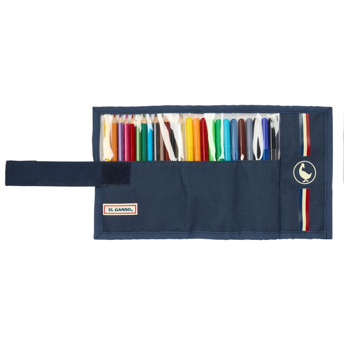 Safta Plumier Enrollable El Ganso Eclipse 27 Pcs.