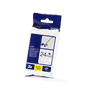 Brother TZe-FX251 Cinta laminada flexible Negro sobre blanco 24mm x 8m