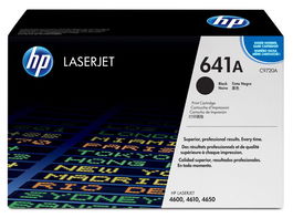 HP 641A Black Original LaserJet Toner Cartridge - Cartucho de Toner Negro Original HP para Impresoras LaserJet