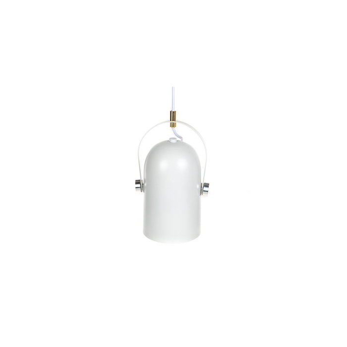 Lámpara Colgante Ainsley SKD-P2000-W Metal/PVC Blanca Iluminación Directa Lámpara Colgante Ainsley SKD-P2000-W Metal/PVC Blanca Iluminación Directa