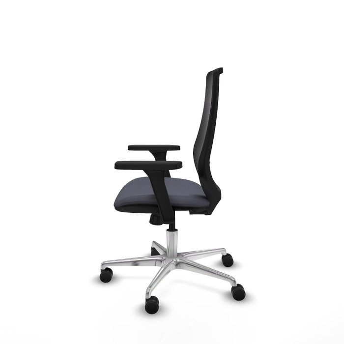 PIQUERAS Y CRESPO Silla de oficina Mardos con mecanismo Sincro, Gris oscuro y Negro PIQUERAS Y CRESPO Silla de oficina Mardos con mecanismo Sincro, Gris oscuro y Negro