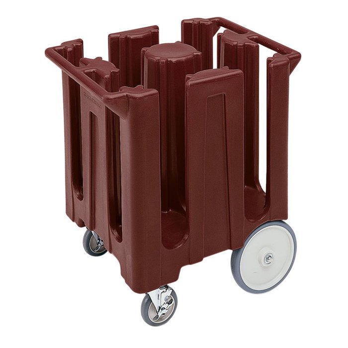 CAMBRO Carro fijo para platos castaño oscuro (180-240 platos) CAMBRO Carro fijo para platos castaño oscuro (180-240 platos)