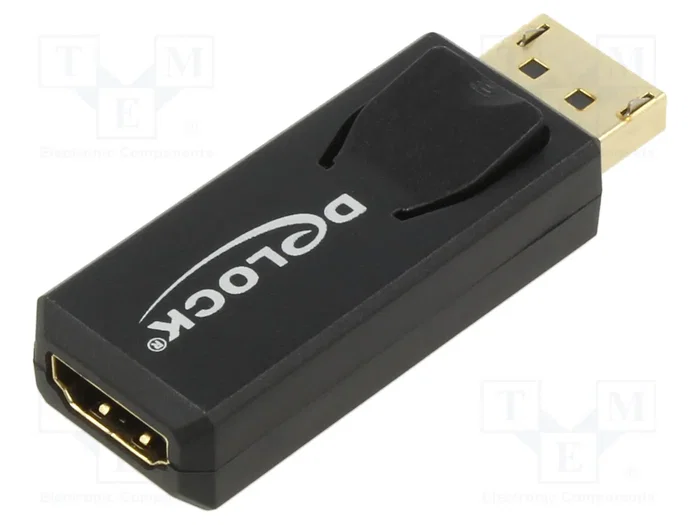 DeLOCK 65571 Adaptador DisplayPort 1.2 a HDMI 4K Negro DeLOCK 65571 Adaptador DisplayPort 1.2 a HDMI 4K Negro