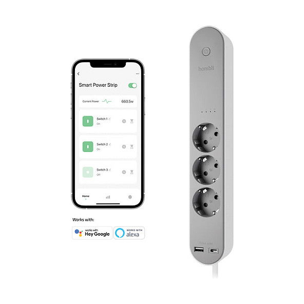 Hombli Smarte Steckdosenleiste