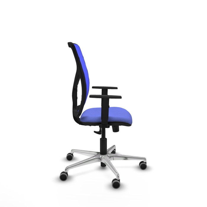 PIQUERAS Y CRESPO Silla de oficina Motilla con mecanismo Sincro en Azul PIQUERAS Y CRESPO Silla de oficina Motilla con mecanismo Sincro en Azul