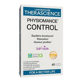 THERASCIENCE Physiomance Control 60 Cápsulas - Estabilidad Nerviosa, Energía y Ánimo