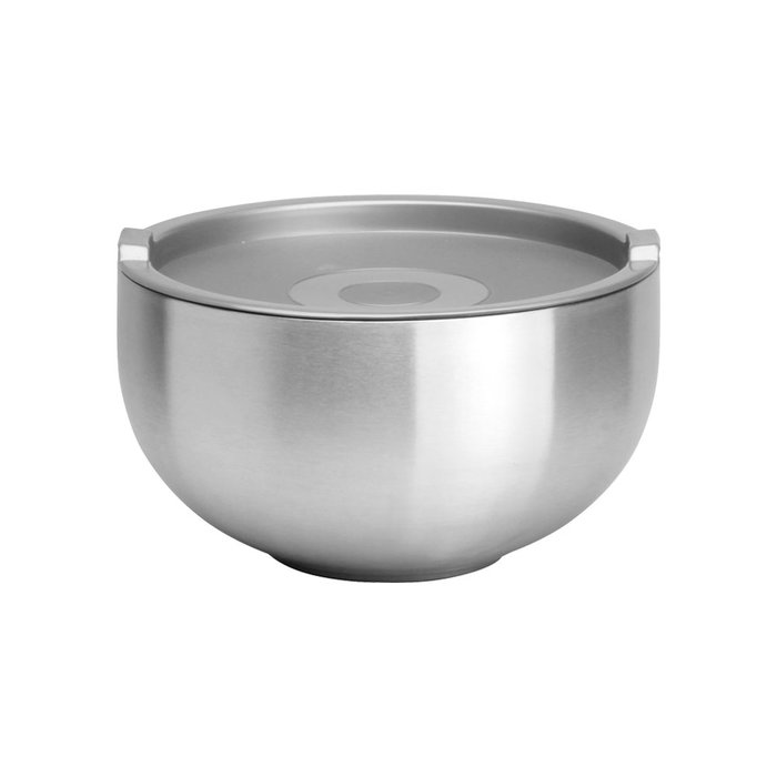 GSW Bol Térmico Heiss And Kalt 2.5 L Acero Inoxidable Con Tapa Cierre Doble Pared Mantiene Frío Calor 22cm (6 Unidades)