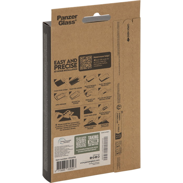 PanzerGlass CARE 3-in-1 para Samsung Galaxy S26 Ultra 2026