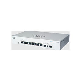 Cisco CBS220-8T-E-2G Switch Gestionado L2 Gigabit Ethernet 8 Puertos 10/100/1000Mbps + 2 Puertos SFP Soporte 10G Montaje Rack 1U