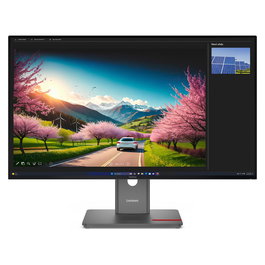 Lenovo ThinkVision P32UD-40 Monitor 4K Ultra HD 80 cm (31,5") IPS, 120 Hz, HDR10, 140 W USB-C, Thunderbolt 4, Negro