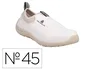 Deltaplus Zapatos de Seguridad Microfibra/PU S2 SRC Mono-densidad Suela PU Blanco Talla 45