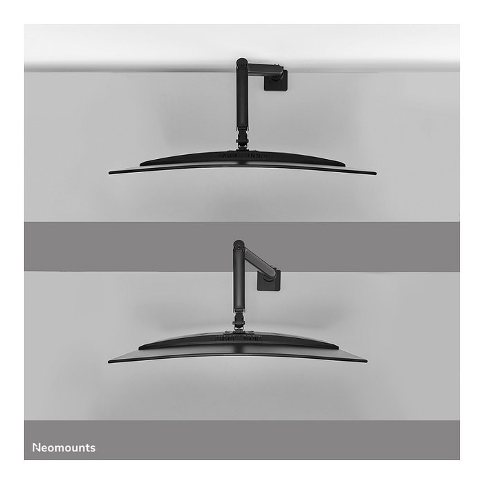Newstar Neomounts DS70PLUS-450BL1 Soporte de Mesa Giratorio para Pantallas Curvas UltraWide de 17 a 49 Pulgadas - Negro