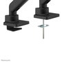 Newstar Neomounts DS70PLUS-450BL1 Brazo de monitor para pantallas curvas de 17-49 pulgadas
