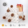 GSC Evolution Guirnalda LED de estrellas, piñas y árboles 1M Luz cálida