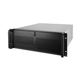 Chieftec UNC-410S-B-U3 Caja de Rack/Servidor 4U Negra, Soporte para Placa Base ATX/micro ATX, 5 Bahías 3.5", 3 Bahías 5.25", 2 Puertos USB 3.0