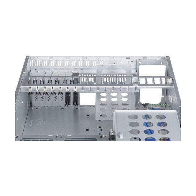 Chieftec UNC-410S-B-U3-OP Estante 4U Rack Negro para PC ATX/micro ATX, 3x5.25", 5x3.5", Acero, Sin Fuente