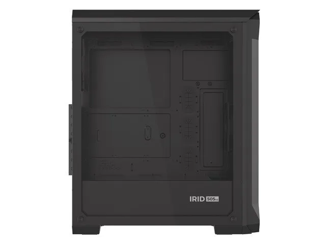 Genesis Irid 505 V2 Torre Media Negra Ventana Sin Fuente 2xUSB 2.0 2xUSB 3.0 2xJack 447x220x510mm 2xVentilador 120mm Genesis Irid 505 V2 Torre Media Negra Ventana Sin Fuente 2xUSB 2.0 2xUSB 3.0 2xJack 447x220x510mm 2xVentilador 120mm