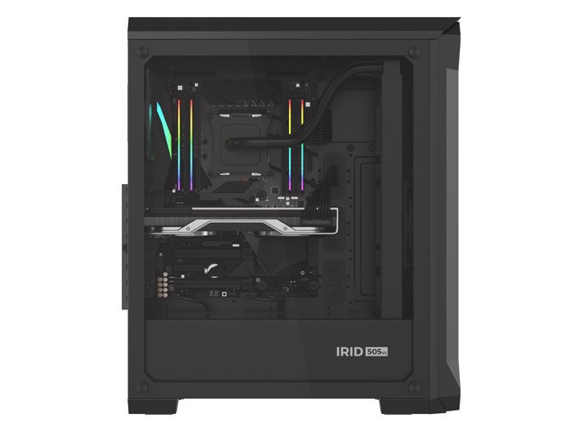 Genesis Irid 505 V2 Torre Media Negra Ventana Sin Fuente 2xUSB 2.0 2xUSB 3.0 2xJack 447x220x510mm 2xVentilador 120mm Genesis Irid 505 V2 Torre Media Negra Ventana Sin Fuente 2xUSB 2.0 2xUSB 3.0 2xJack 447x220x510mm 2xVentilador 120mm