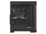 Genesis Irid 505 V2 Torre Media Negra Ventana Sin Fuente 2xUSB 2.0 2xUSB 3.0 2xJack 447x220x510mm 2xVentilador 120mm