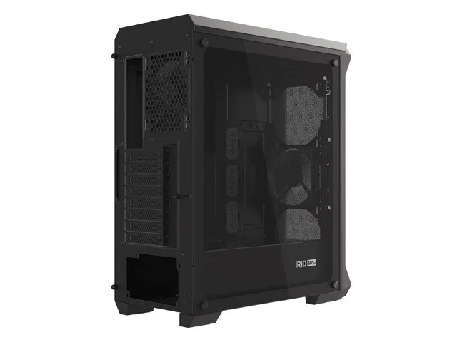 Genesis Irid 505 V2 Torre Media Negra Ventana Sin Fuente 2xUSB 2.0 2xUSB 3.0 2xJack 447x220x510mm 2xVentilador 120mm Genesis Irid 505 V2 Torre Media Negra Ventana Sin Fuente 2xUSB 2.0 2xUSB 3.0 2xJack 447x220x510mm 2xVentilador 120mm