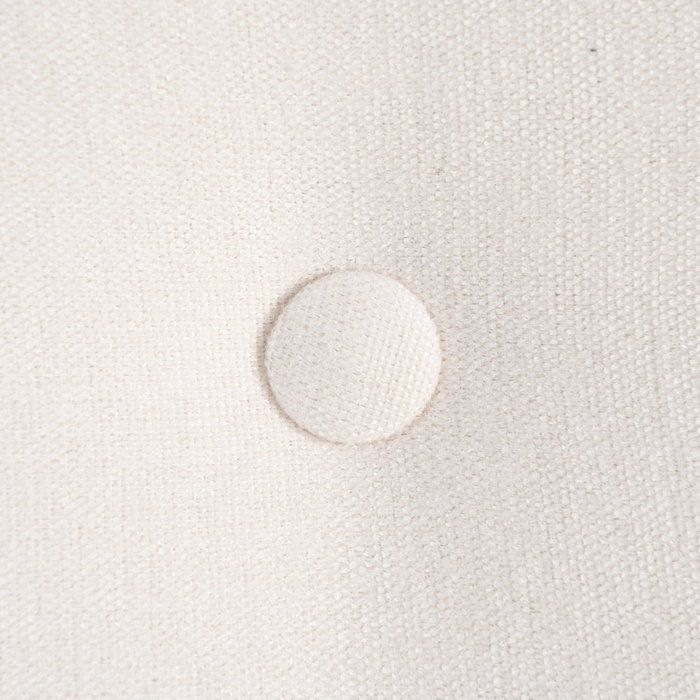 Cabecero Crema Tejido Dormitorio 165 X 8 X 125 cm