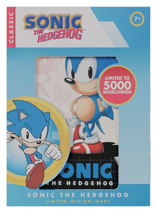 FaNaTtik Sonic - The Hedgehog Lingote Limited Edition