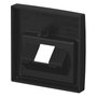 BUSCH-JAEGER Placa frontal 2CKA001753A0217 Negro Mate