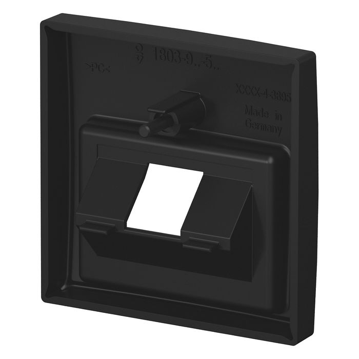 Busch-Jaeger 1803-915 Zentralscheibe UAE 1-fach Busch-balance® SI Mate Negro 2CKA001753A0217