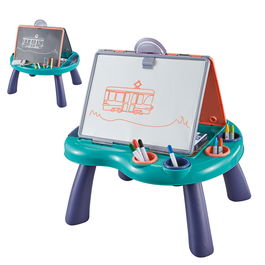 Tachan Pizarra Infantil XL 2 en 1 Magnética y de Tiza con Accesorios para Niños