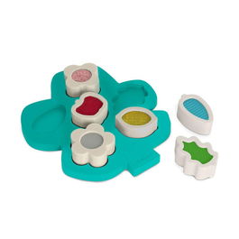 Miniland Árbol Sensorial Encajable 5005097344 - Estimulación Sensorial, Coordinación Ojo-Mano, Lógica, Materiales Reciclados