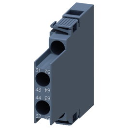 Siemens 3RH29211DA11 Bloque de contactos auxiliares 1S+1Ö S0 montaje lateral con conexión por tornillo