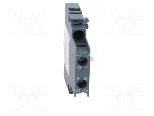 Siemens 3RH29211DA11 Bloque de contactos auxiliares 1S+1Ö S0 montaje lateral con conexión por tornillo