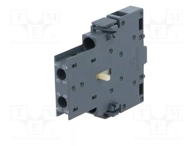 Siemens 3RH29211DA11 Bloque de contactos auxiliares 1S+1Ö S0 montaje lateral con conexión por tornillo