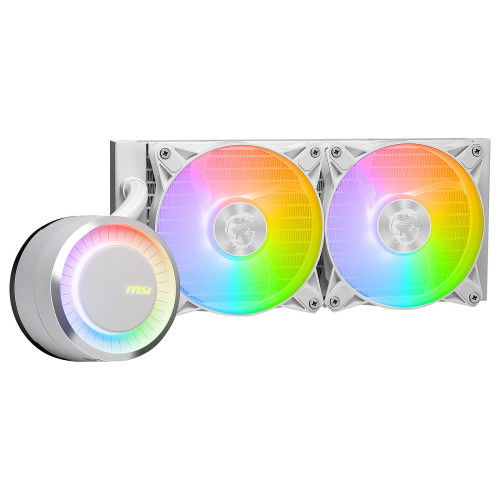 MSI MAG CoreLiquid E240 WHITE Kit de refrigeración líquida 12 cm Blanco