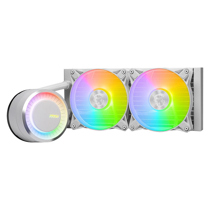 MSI MAG CoreLiquid E240 WHITE Kit de refrigeración líquida 12 cm Blanco