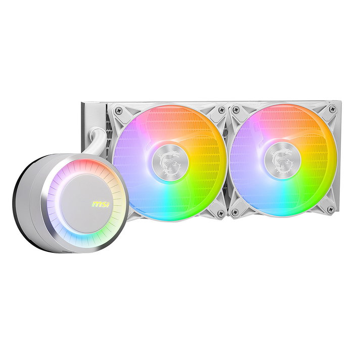 MSI MAG CoreLiquid E240 WHITE Kit de refrigeración líquida 12 cm Blanco