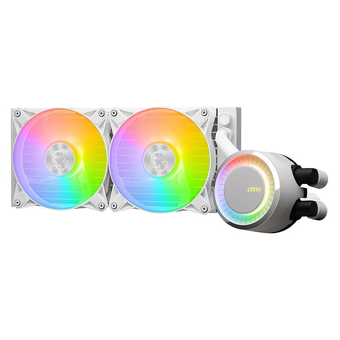 MSI MAG CoreLiquid E240 WHITE Kit de refrigeración líquida 12 cm Blanco