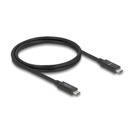 DeLOCK Cable USB4 USB Tipo-C a USB Tipo-C 80 Gbps 1 m Negro