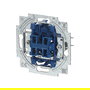 BUSCH-JAEGER Wipptaster Doppeltaster 2 Schließer BJ 2020US-205 - Interruptor Basculante Doble