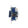 BUSCH-JAEGER BJ 2020US-205 Interruptor doble de 2 contactos normalmente abiertos